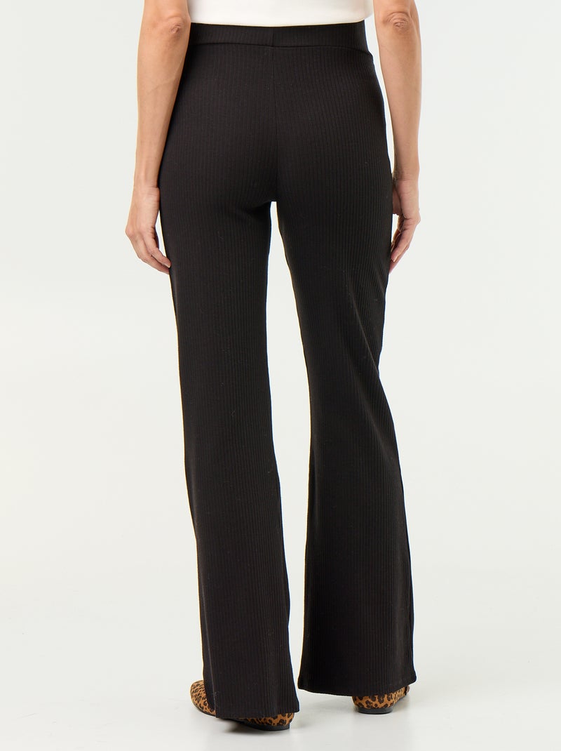 Zwangerschaps bootcut legging Zwart - Kiabi