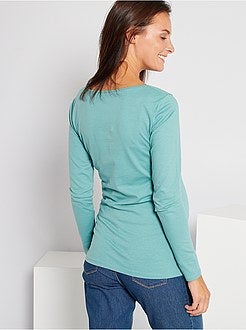 Zwangerschaps-T-shirt 'Ecodesign' - Kiabi