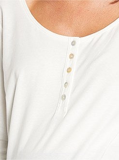 Zwangerschaps-T-shirt 'Ecodesign' - Kiabi