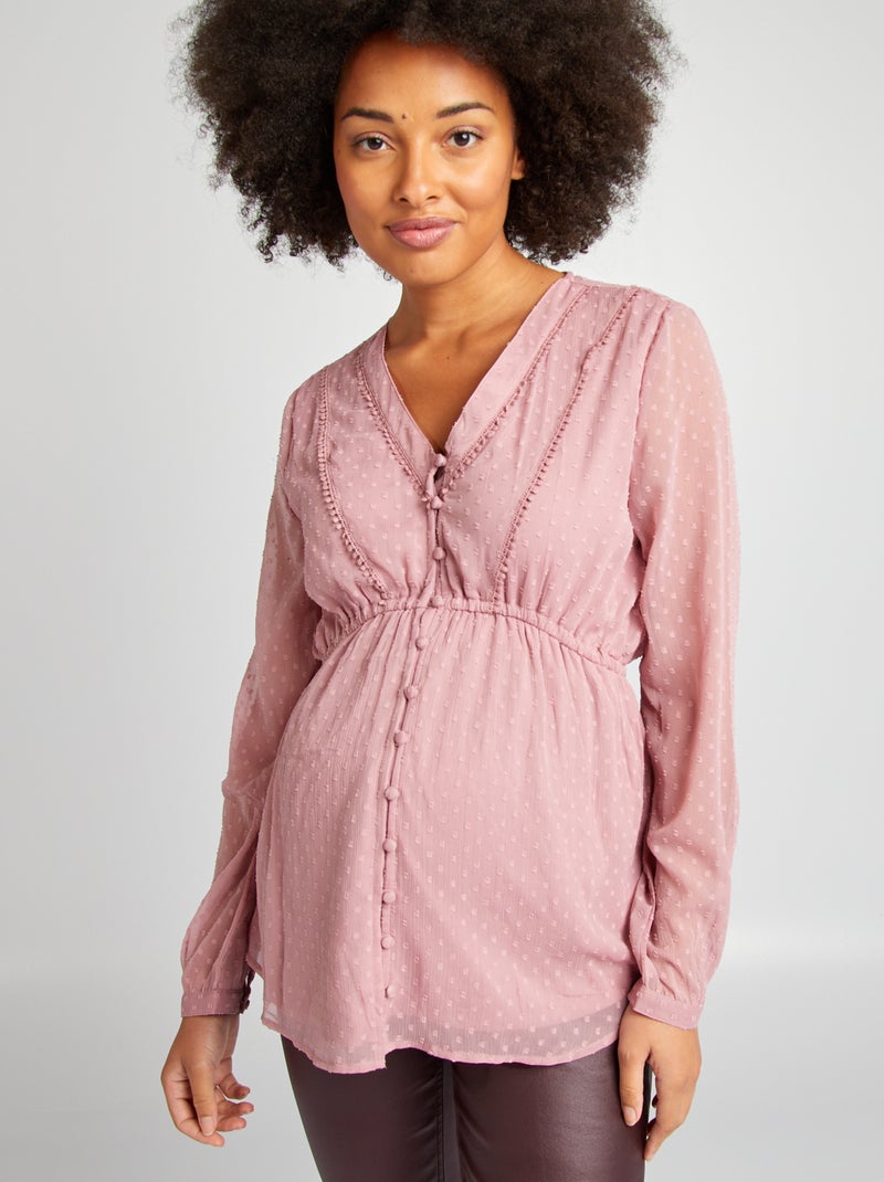 Zwangerschapsblouse 'Only Maternity' ROSE - Kiabi