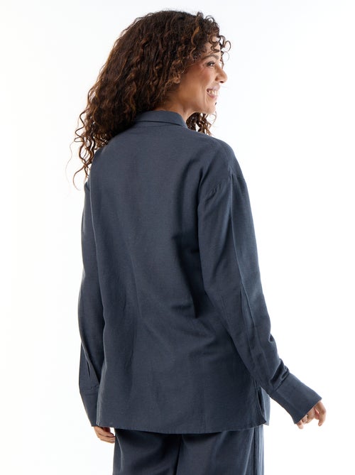 Zwangerschapsblouse van linnenmix - Kiabi