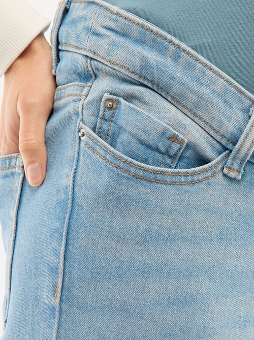 Zwangerschapsbroek met stretchband - Kiabi