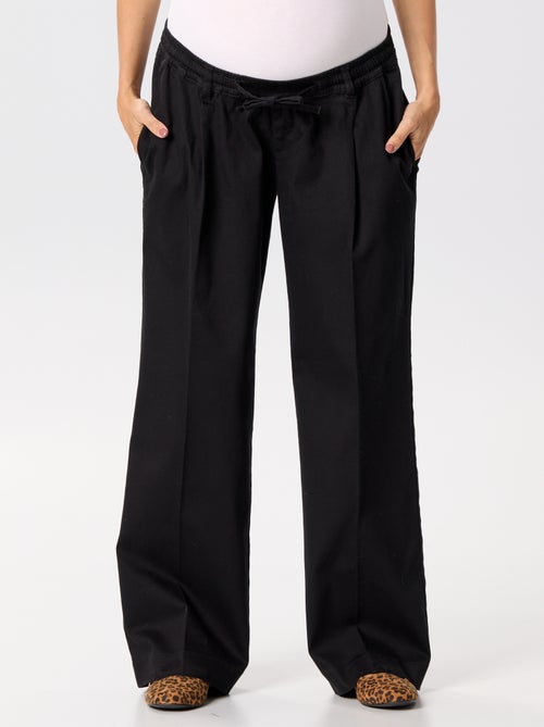 Zwangerschapsbroek van twill - Kiabi