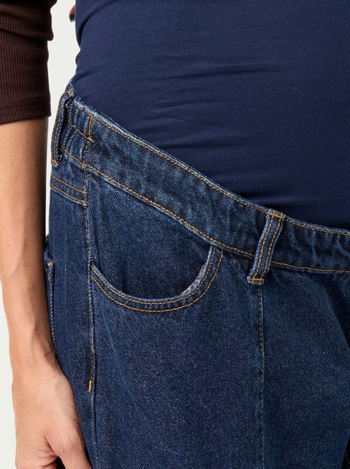Zwangerschapsdenim broek met barrel fit - Kiabi
