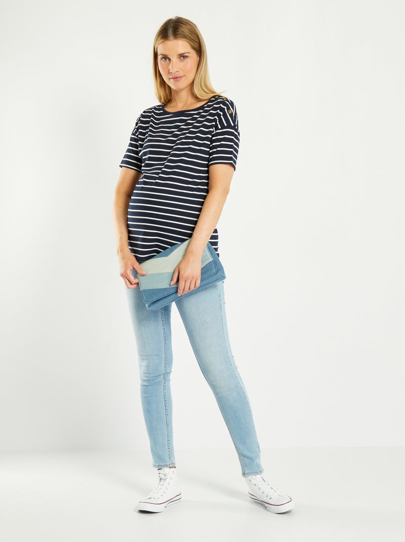 Zwangerschapsjeans BLAUW - Kiabi
