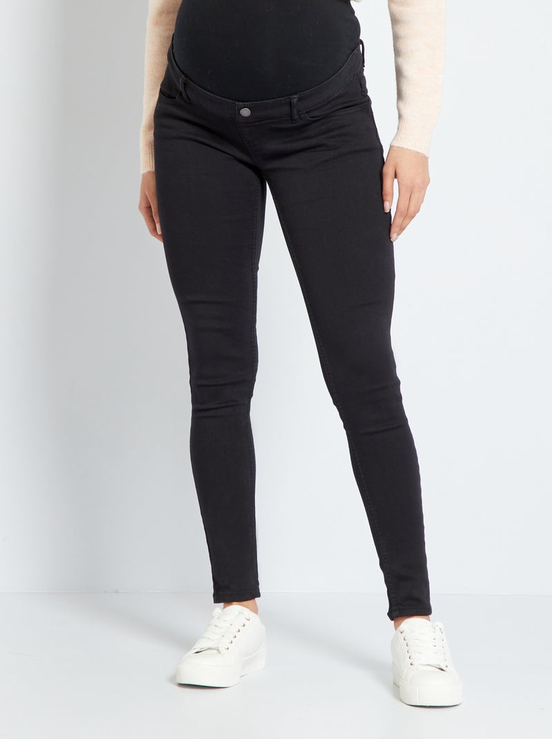 Zwangerschapsjeans ZWART - Kiabi