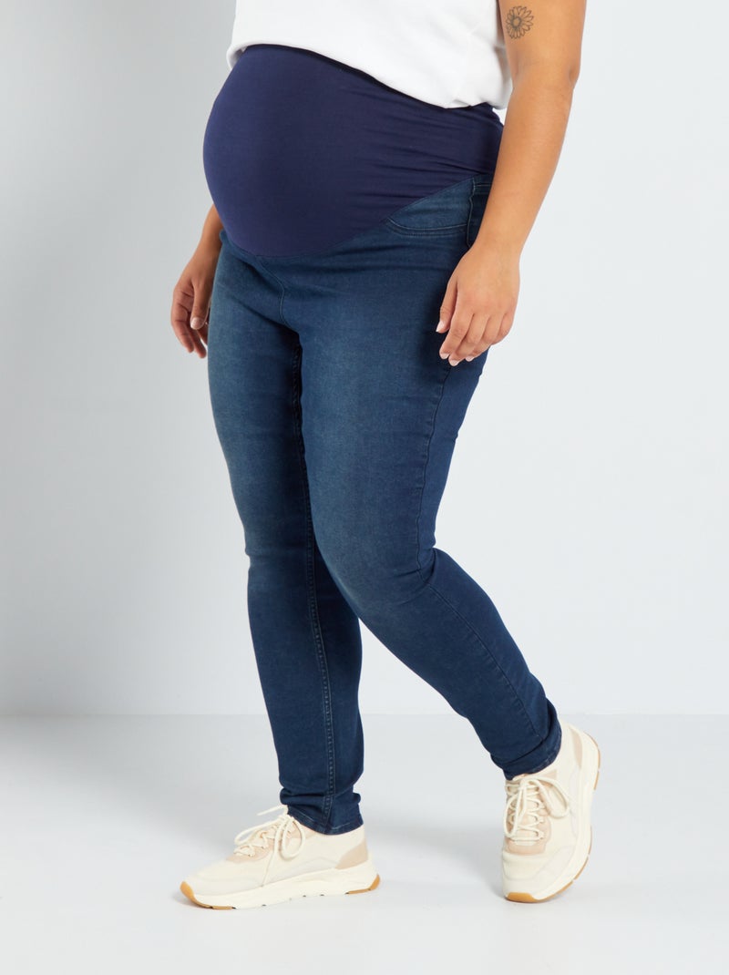 Zwangerschapsjegging BLAUW - Kiabi