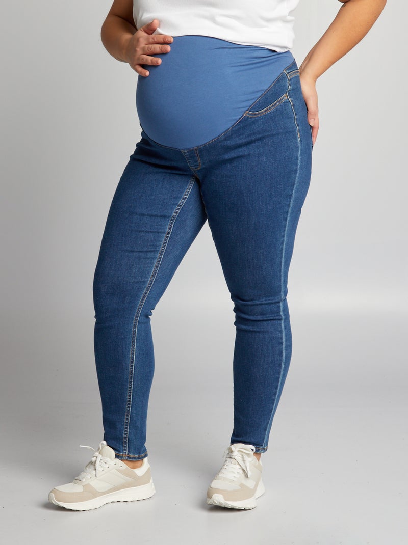 Zwangerschapsjegging BLAUW - Kiabi