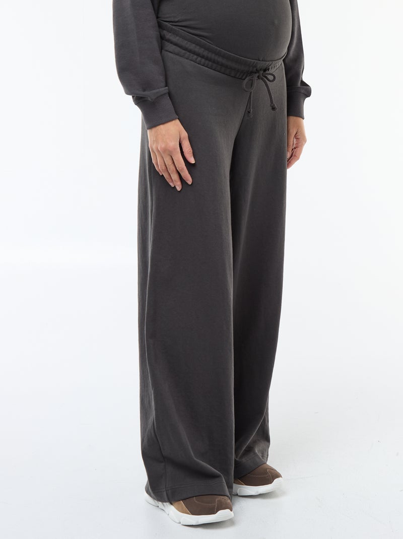 Zwangerschapsjoggingbroek Zwart - Kiabi