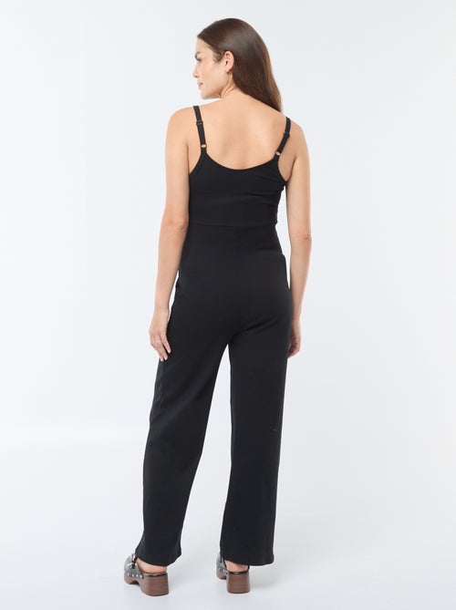 Zwangerschapsjumpsuit van ribtricot - Kiabi