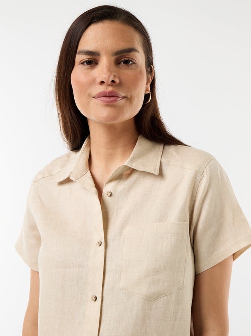 Zwangerschapsjurk van linnen - Kiabi