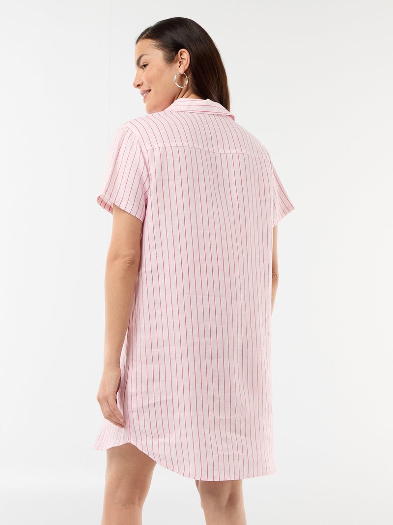 Zwangerschapsjurk van linnen Rose - Kiabi