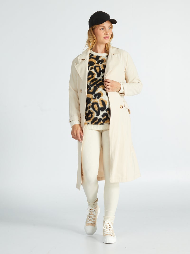 Zwangerschapslegging beige - Kiabi