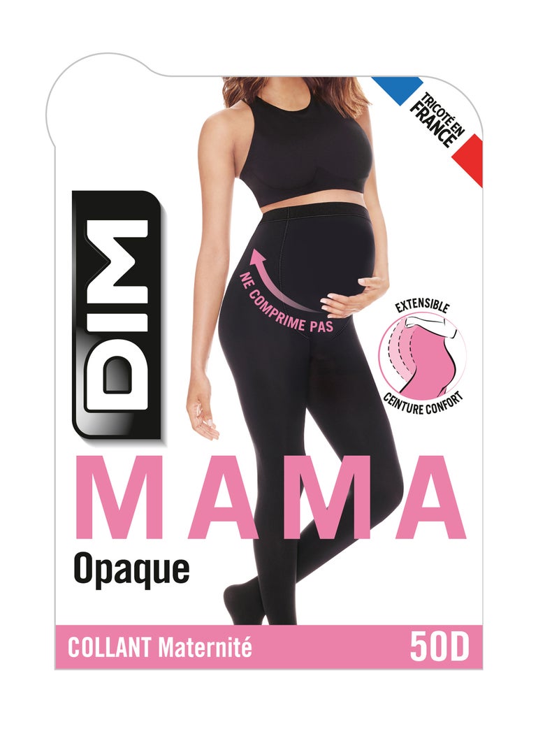 Zwangerschapspanty 'DIM' - 50D zwart - Kiabi