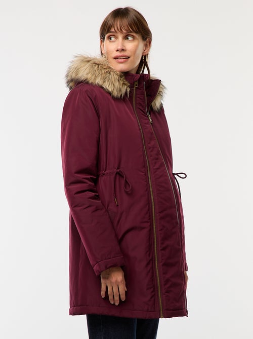 Zwangerschapsparka met draagcover - Kiabi