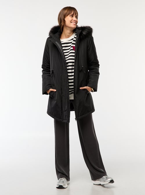 Zwangerschapsparka met draagcover - Kiabi