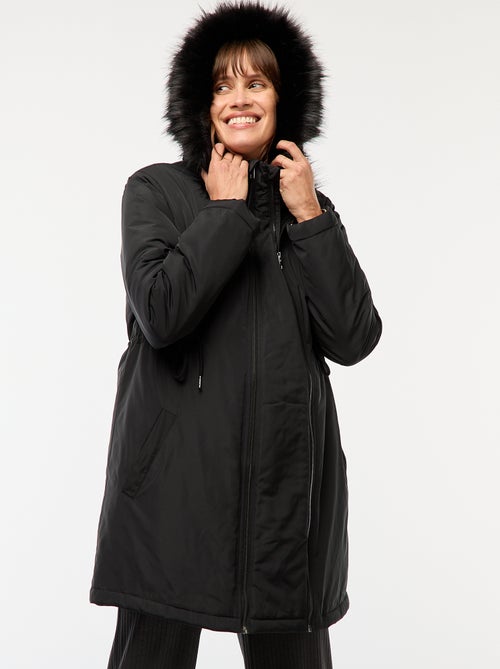 Zwangerschapsparka met draagcover - Kiabi