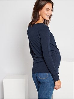 Zwangerschapsshirt 'Ecodesign' - Kiabi