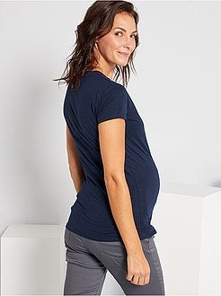 Zwangerschapsshirt 'Ecodesign' - Kiabi