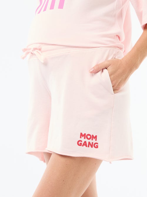 Zwangerschapsshort van French Terry - Kiabi