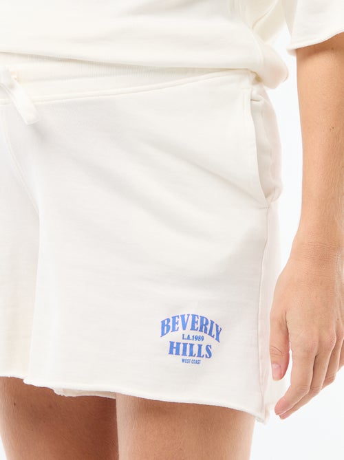 Zwangerschapsshort van French Terry - Kiabi