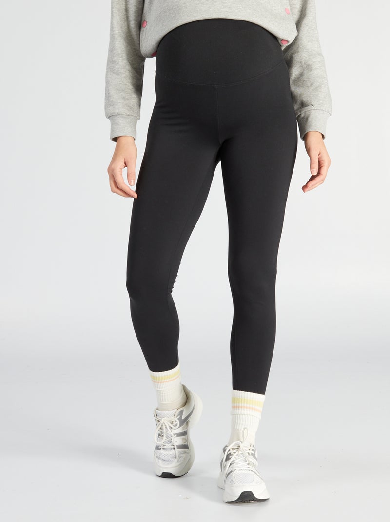 Zwangerschapssportlegging zwart - Kiabi