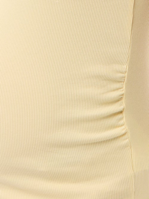 Zwangerschapstanktop met Amerikaanse mouwinzet - Kiabi