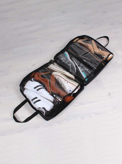 Zwarte schoenentas - Kiabi