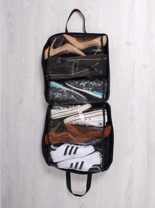 Zwarte schoenentas - Kiabi