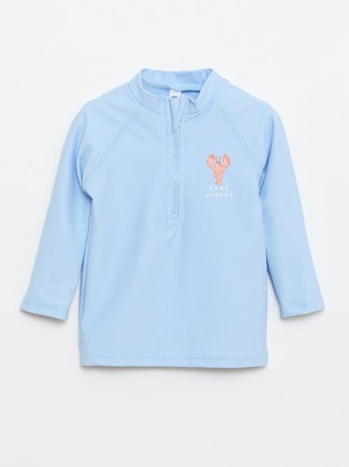Zwem-T-shirt met lange mouwen - Kiabi