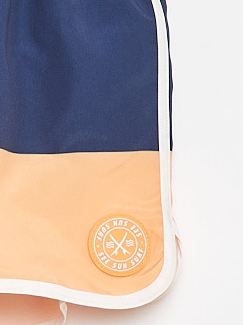 Zwembermuda met aantrekkoordje - Kiabi