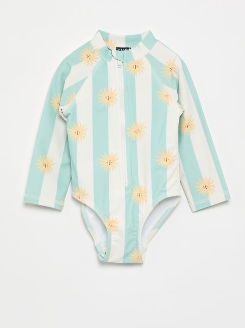 Zwempak body met lange mouwen - Kiabi