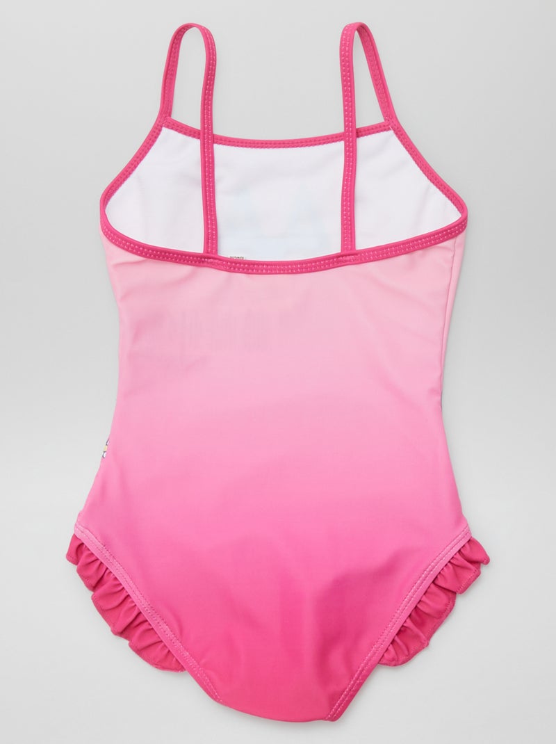 Zwempakje met ruches 'Bluey' - 1-delig BLAUW - Kiabi