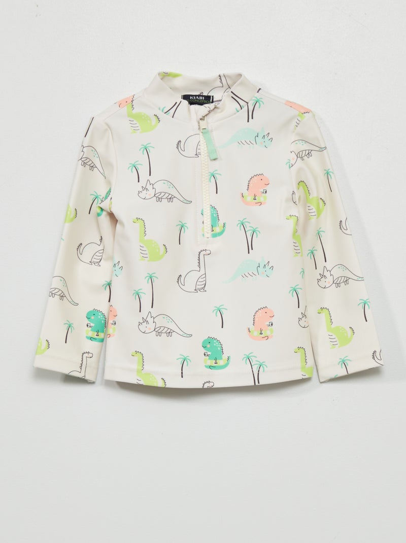 Zwemshirt WIT - Kiabi