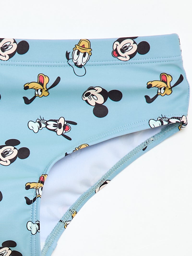 Zwemshort 'Disney' 'Mickey' all-over Blauw - Kiabi