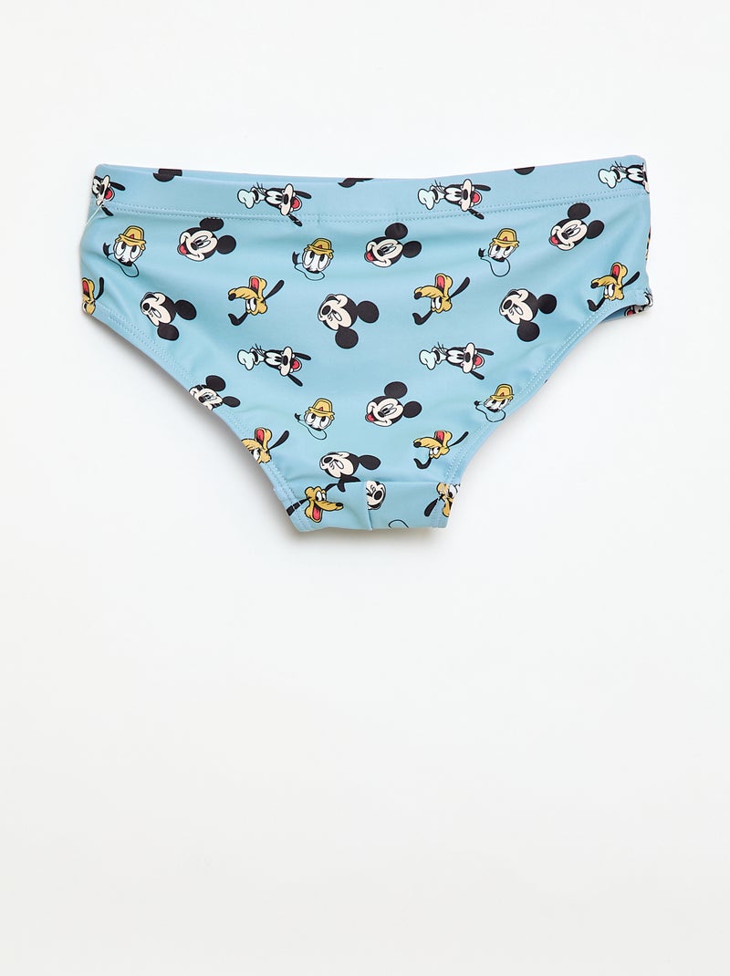 Zwemshort 'Disney' 'Mickey' all-over Blauw - Kiabi