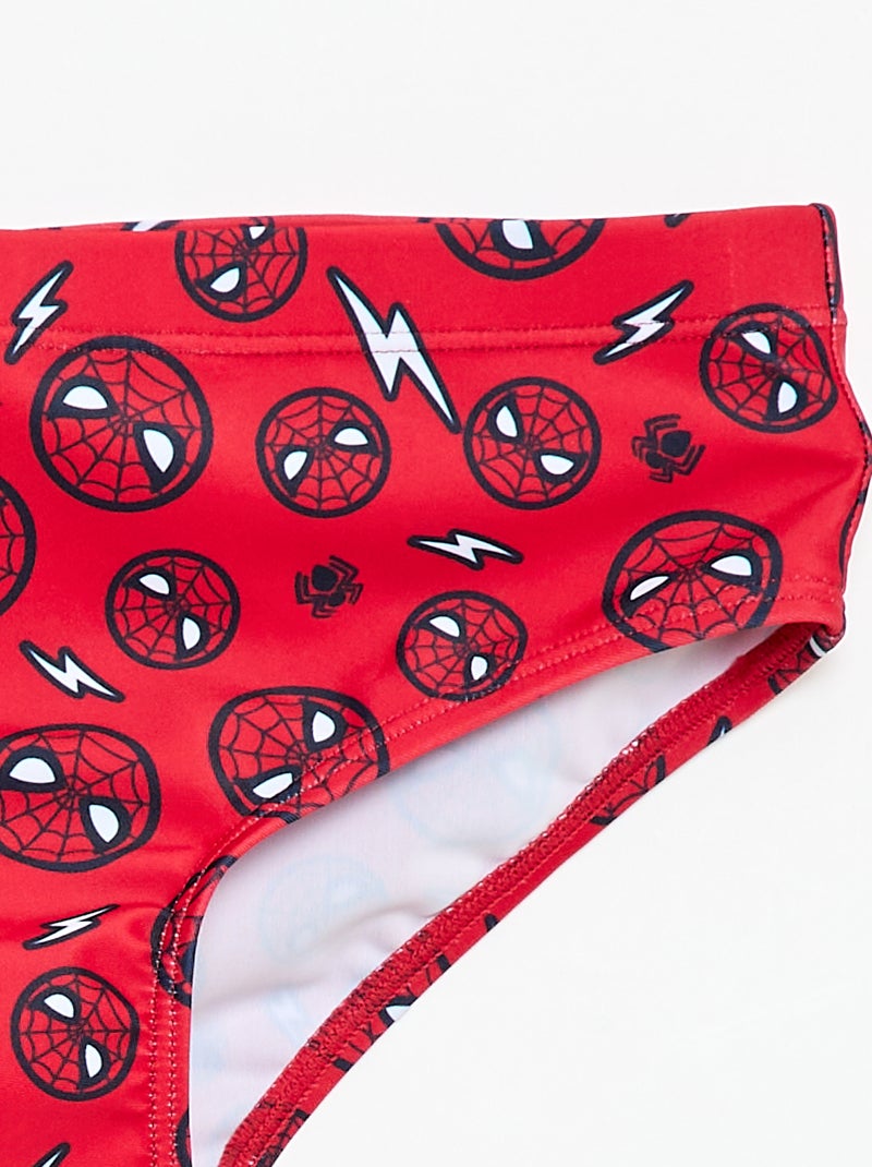 Zwemshort 'Marvel' 'Spiderman' all-over Rood - Kiabi