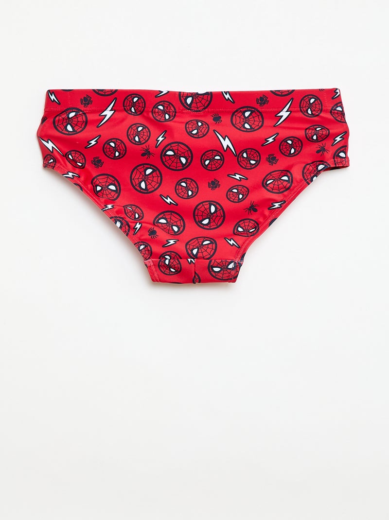 Zwemshort 'Marvel' 'Spiderman' all-over Rood - Kiabi