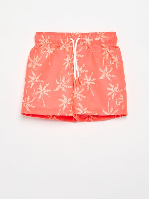 Zwemshort met all-over zeeprint - Kiabi
