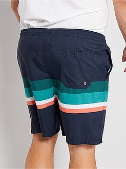 Zwemshort met color block - Kiabi