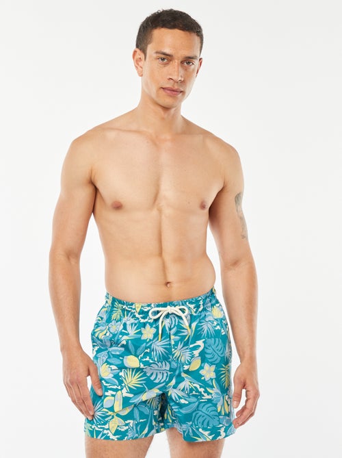 Zwemshort met fantasieprint - Kiabi