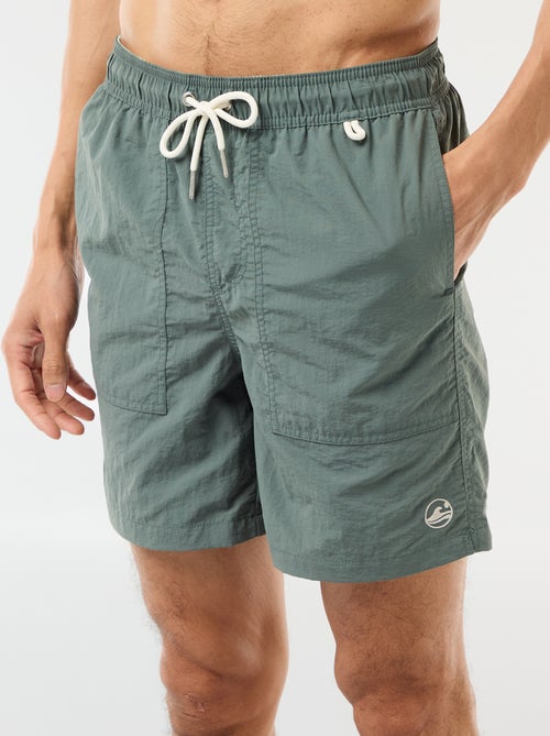 Zwemshort met grote zakken - Kiabi