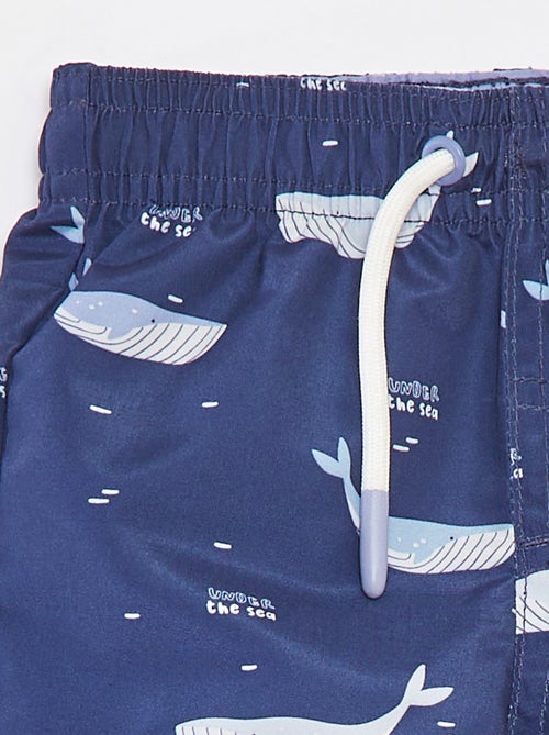 Zwemshort met motief - Kiabi