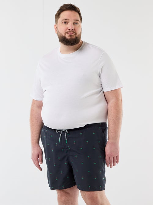 Zwemshort met motief - Kiabi