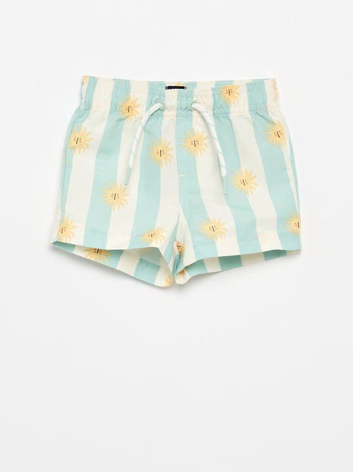 Zwemshort met motief - Kiabi