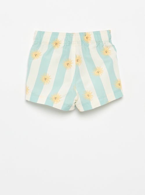 Zwemshort met motief - Kiabi