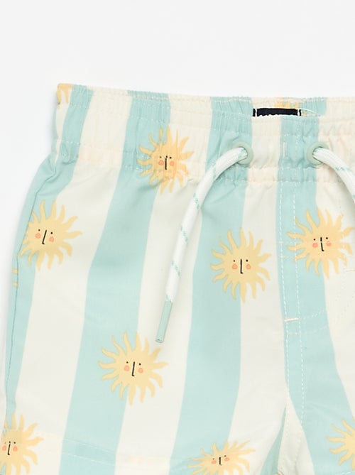 Zwemshort met motief - Kiabi