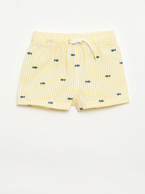 Zwemshort met motief - Kiabi