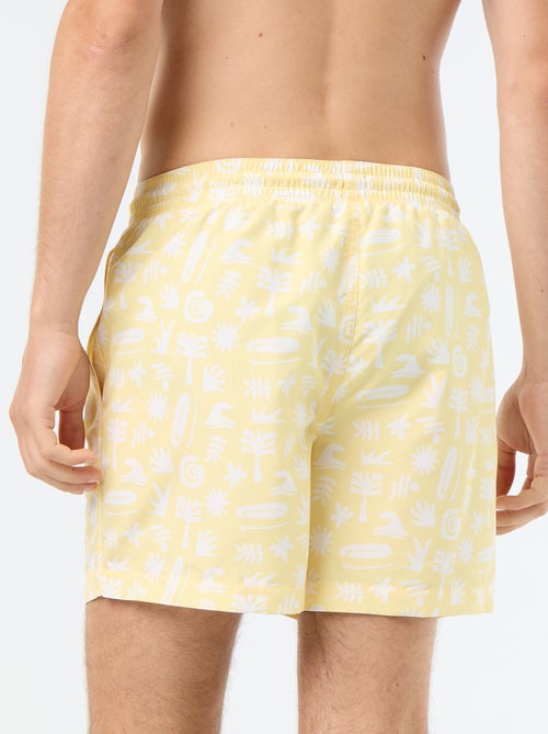 Zwemshort met motief - Kiabi