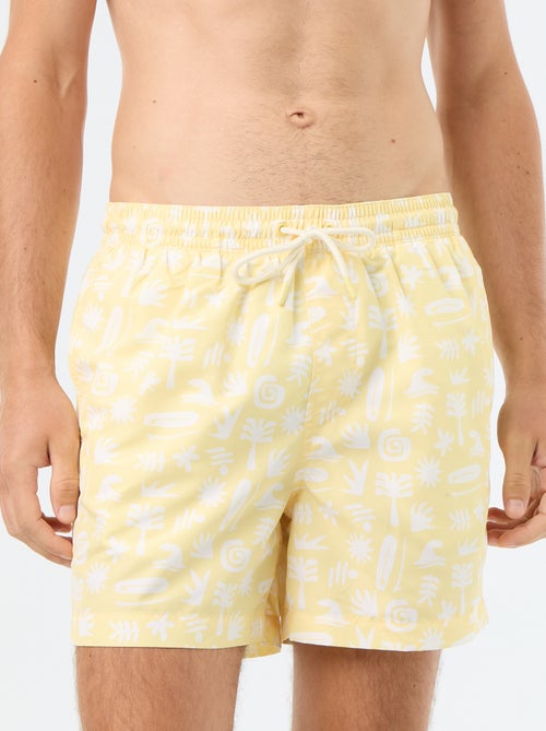 Zwemshort met motief - Kiabi